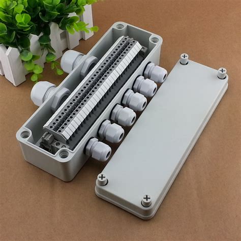 electrical termination box|electrical junction box with terminals.